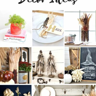 Corn Husk Decor Ideas