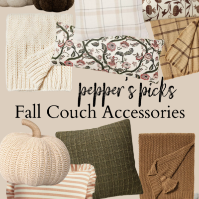 Couch Accessories for Fall