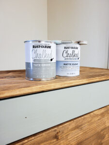 How to update an Ikea Tarver Dresser. This quick and easy Ikea dresser hack will get you an updated, modern look that blends with your vintage style. The perfect paint for an Ikea makeover makes this budget-friendly furniture flip a breeze! Check out my supply list for a fast Ikea update! #ikeatarver #ikeapaintjob #budgetfurniture #budgetstorage