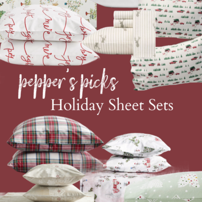 Holiday Sheet Sets You Need to See