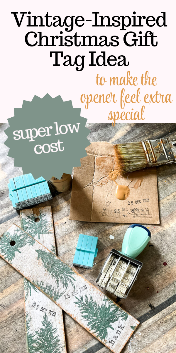 Make your loved ones feel extra special with these vintage-inspired Christmas gift tags! They're easy & budget-friendly!!