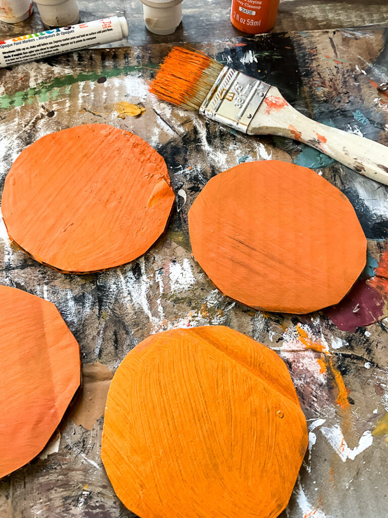 These faux dried orange slices are the little piece of decor your Fall home is missing! Easy, budget-friendly, and beautiful!!