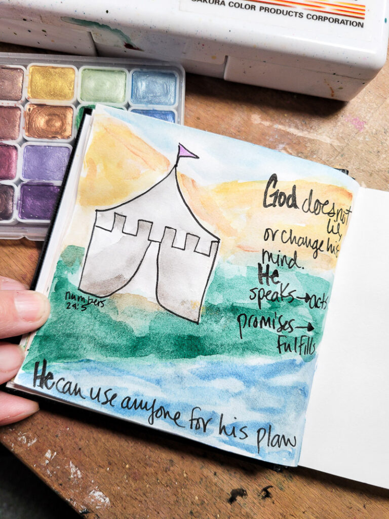 Creative Christians, use faith art journaling to enrich your quiet time! We were made to create so turn your devotionals into art journals instead of writing! Here are some simple ideas to get you started! #faithartjournal #quiettime #Biblepractice