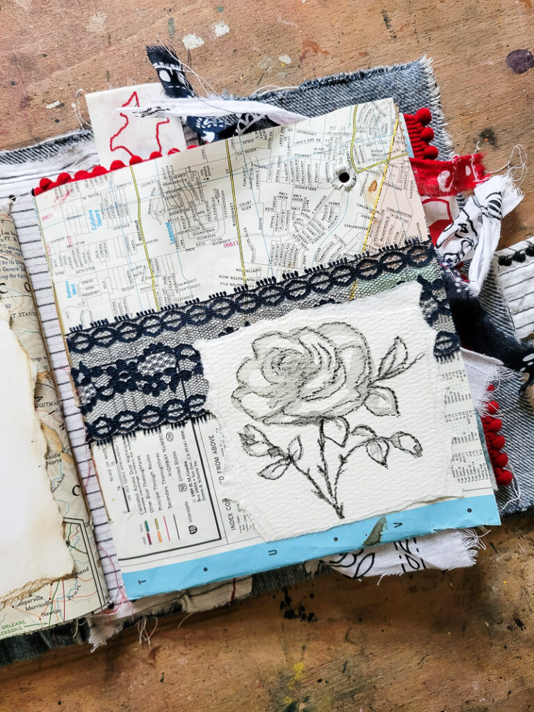 All about Texas junk journal I created a fun tribute to all things Texas, perfect for a travel journal or DIY vacation journal oon your trip to Texas. See all the things like Bucee's, Whataburger, HEB, Blue Bell Ice Cream and more! #texastrip #journalideas #traveljournal
