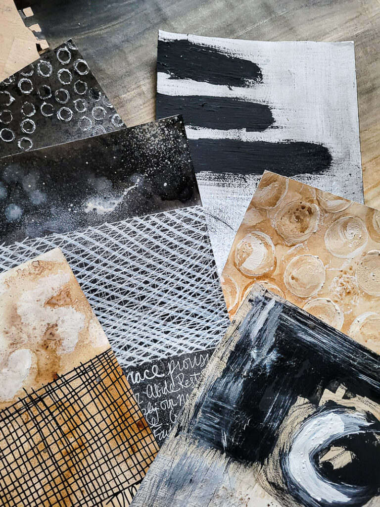 what is gesso and how to use gesso in your mixed media art projects and junk journals. Why should you prep your pages with gesso and how do you prepare them? Everything you need to know about gesso here! #gessoart #mixedmedium #DIYjournal