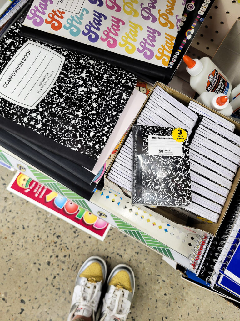 Wonder where do I get inexpensive art supplies? I have a list of awesome supplies you can get from the dollar store, these cheap supply options are great alternatives to the high end items you find elsewhere. Make your junk journaling guilt free with these low cost items that add interest and fun to your craft time! #budgetcrafter #DIYjournal #journalmaking #artjournal #mixedmediaart #mixedmediasupply