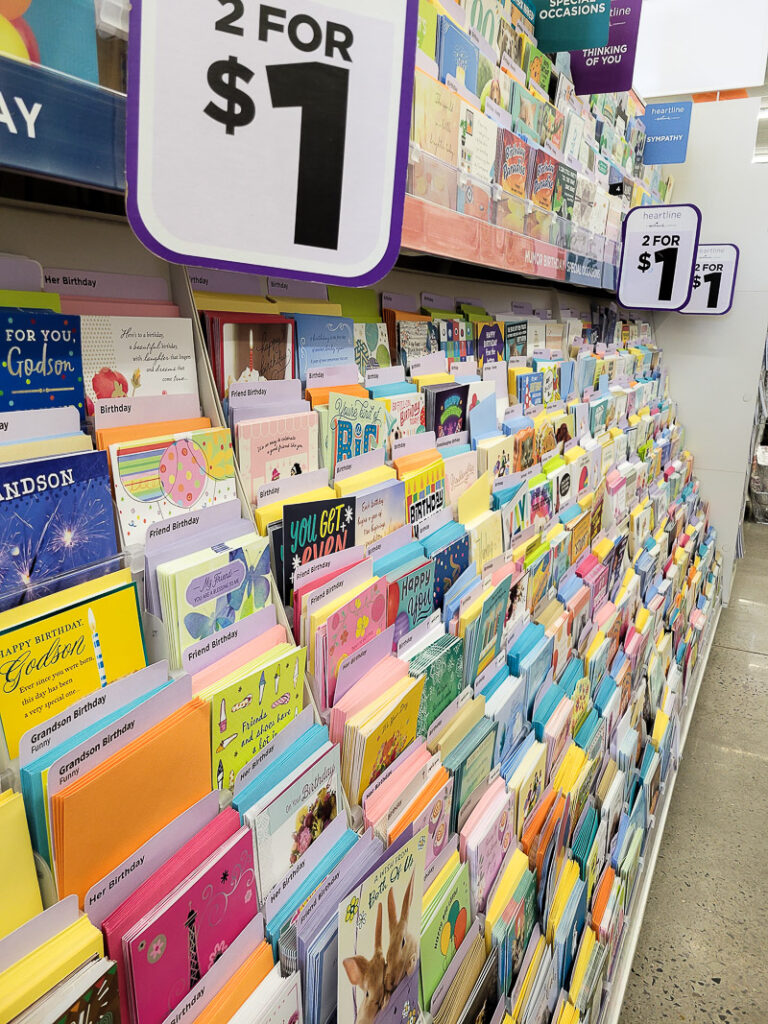 Top budget friendly craft supplies for mixed media art journaling. Try these surprising supply ideas you can get from your local dollar store. #budgetsupplies #mixedmediaart #junkjournal #budgetcraft