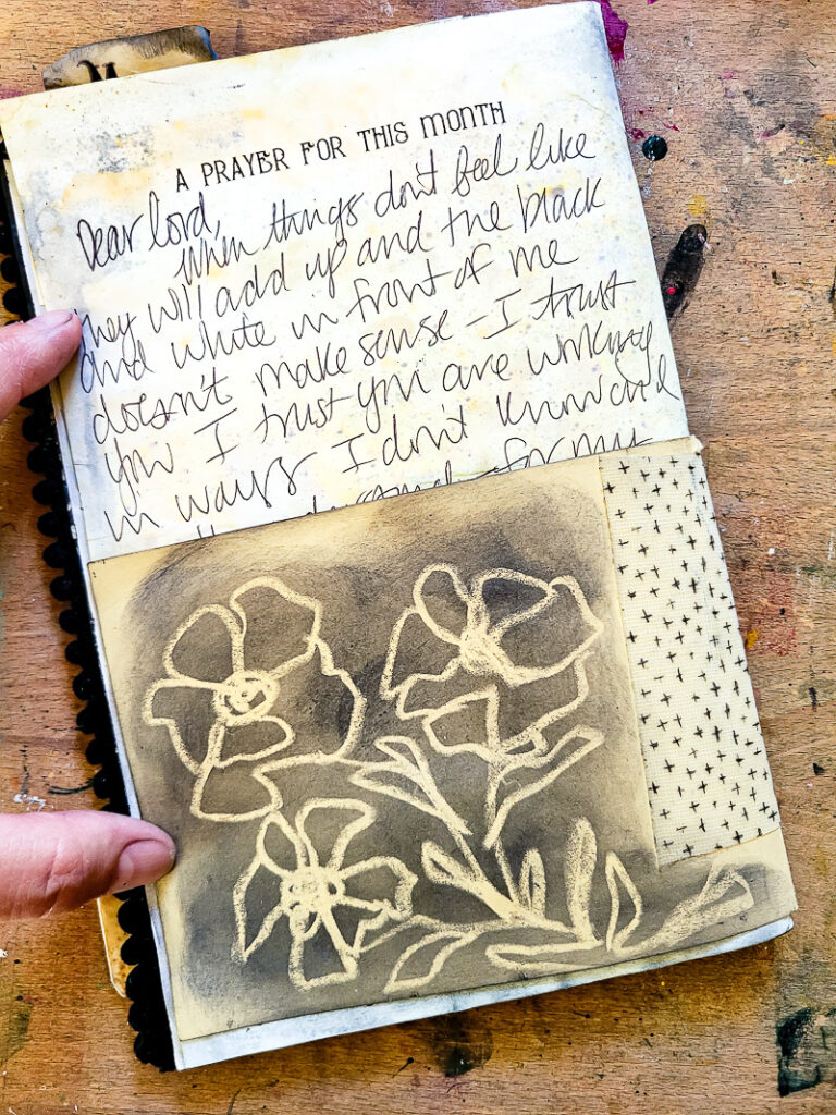 junk journal planner and calendar flip through, this month focuses on a black and white design aesthetic to calm the busy month of May down! #calendargirl #junkjournalcalendar #DIYplanner #DIYCalendar