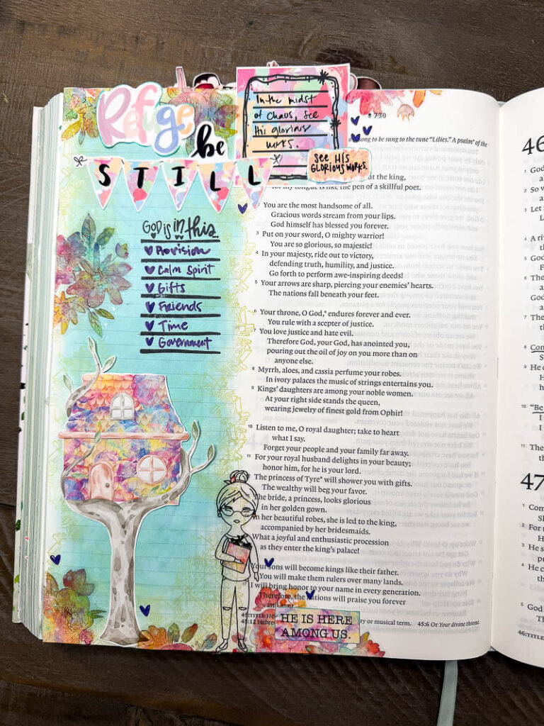 Is it ok to paint in your Bible? Is it ok to draw in your Bible? Is it bad if you sketch in your Bible? I hear this question a lot and here are my thoughts!