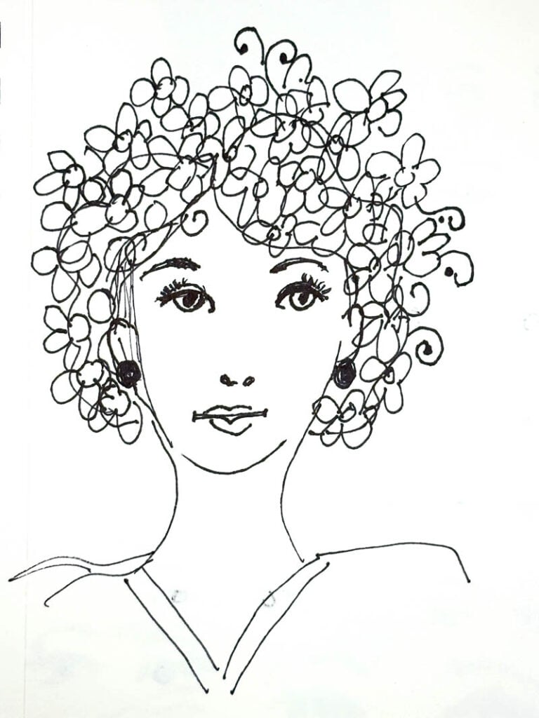 Learn how to draw faces for art journals, Bible journaling, prayer pages, bookmarks, and mixed media projects. Faces of Faith is a beginner-friendly course that teaches easy face sketching techniques you can practice and use again and again in creative journaling.