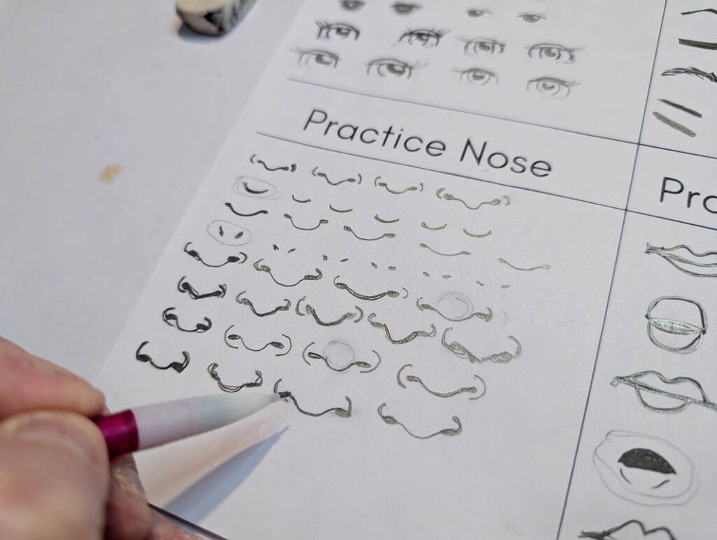 Always wanted to draw faces but felt intimidated? This beginner art journaling course shows simple, no-fear face sketching techniques you can use in faith journals, prayer pages, and creative Bible journaling. Learn step-by-step face drawing with pencil, ink, watercolor, and acrylic.