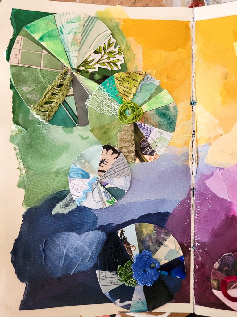 Struggling with art journal pages that don’t feel right? Color has more power than you think. Learn why your pages feel off and how understanding color relationships can transform your creative confidence and flow.