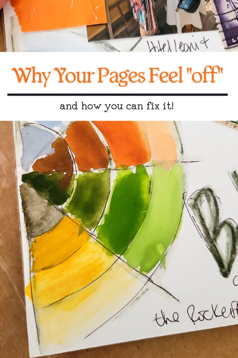 Ever finish a journal page and feel like something is just off? It may not be your drawing skills or layout. Color choices can make or break your art. Learn why pages feel unbalanced and how understanding color creates confidence, harmony, and ease in your creative process.