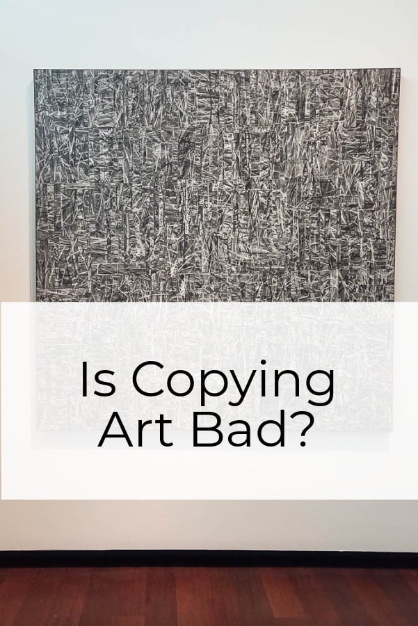 Copying vs. inspiration in art and how studying other artists can help you learn new techniques, build confidence and develop your own art style.